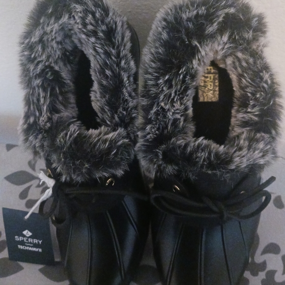 Sperry Womens Saltwater 1-Eye Rain Boot size 8 - Picture 3 of 3